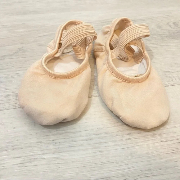 Capezio Toddler Ballerina Light Pink Dance Slippers 5.5in 10M - Picture 9 of 12